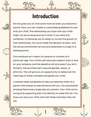 Nice to Meet You: Getting to Know Your Child - Well Being Workbook